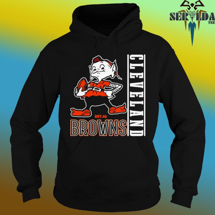 Cleveland Browns mascot est. 46 logo 2023 T-shirt, hoodie, sweater, long  sleeve and tank top