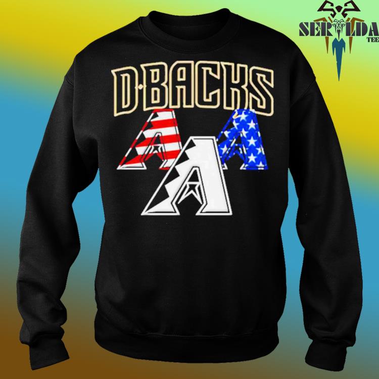Arizona Diamondbacks 4th of July American flag t-shirt by To-Tee