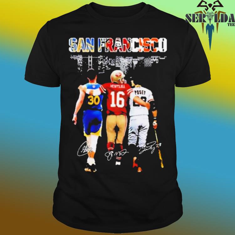 Official San Francisco Giants – San Francisco 49ers Signatures T-shirt,Sweater,  Hoodie, And Long Sleeved, Ladies, Tank Top