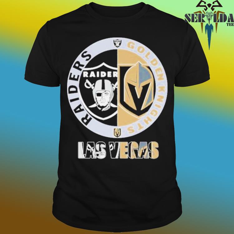 Las vegas raiders vs vegas golden knights las vegas champion 2023 logo  shirt, hoodie, sweater, long sleeve and tank top