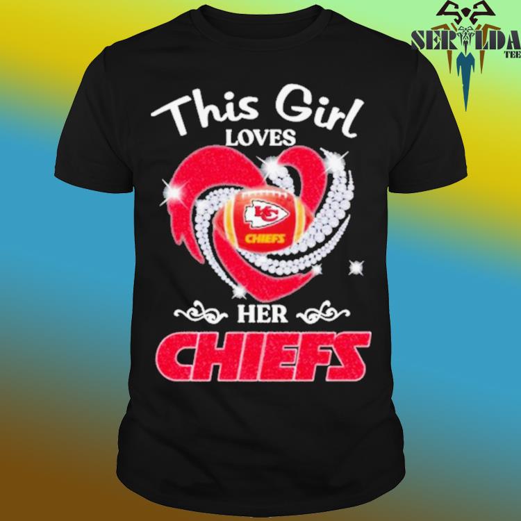 Diamond heart Kansas City Chiefs shirt, sweater, hoodie, and ladies tee