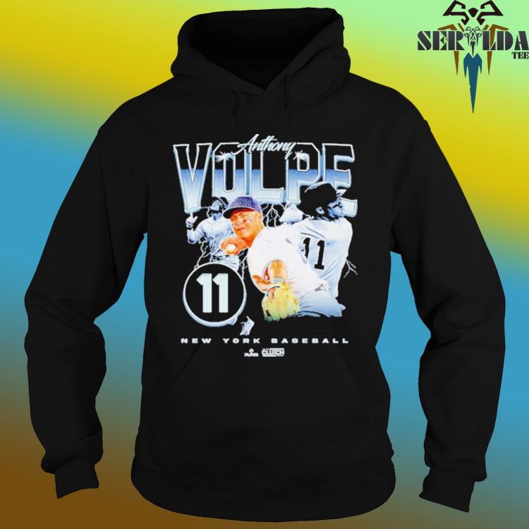 11 Anthony Volpe New York baseball shirt, hoodie, sweater, long sleeve and  tank top