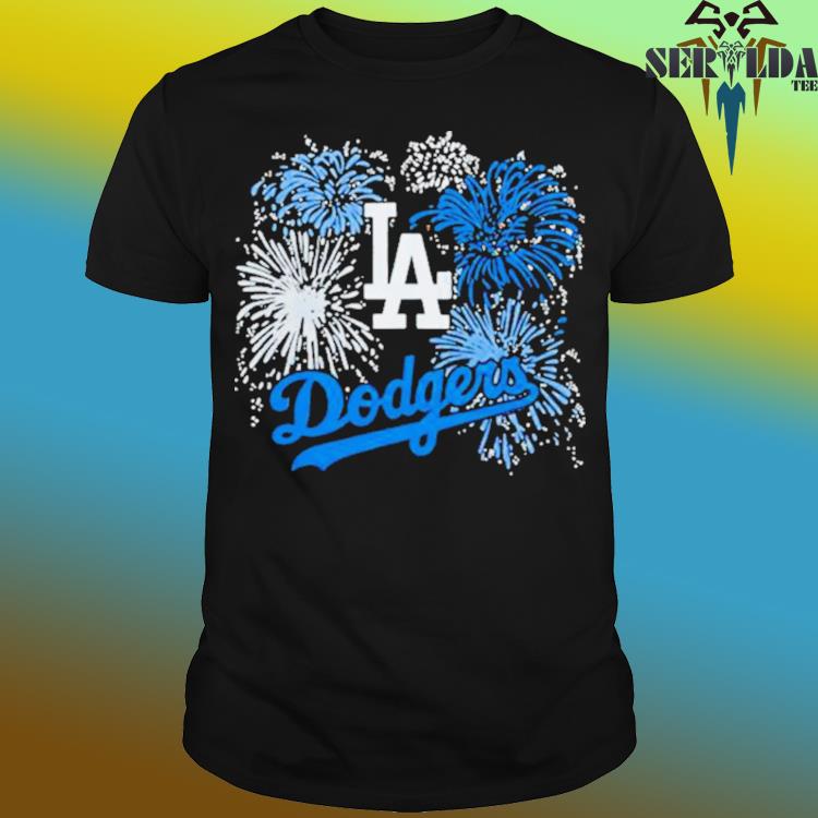 Official Logo La dodgers fireworks shirt, hoodie, sweater, long