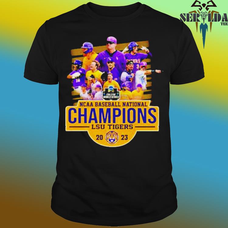 2023 NCAA Baseball National Champions Geaux Tigers LSU Baseball