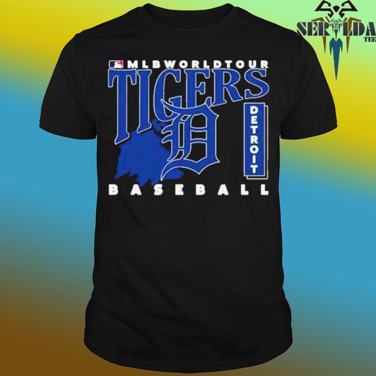 MLB World Tour Detroit Tigers baseball logo 2023 shirt, hoodie, sweater, long  sleeve and tank top