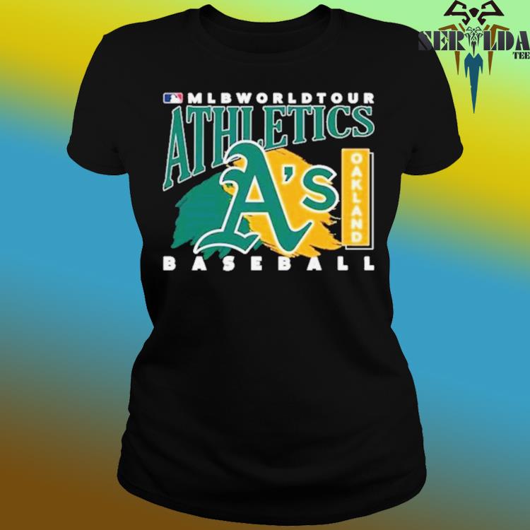 MLB World Tour Oakland Athletics logo T-shirt, hoodie, sweater, long sleeve  and tank top