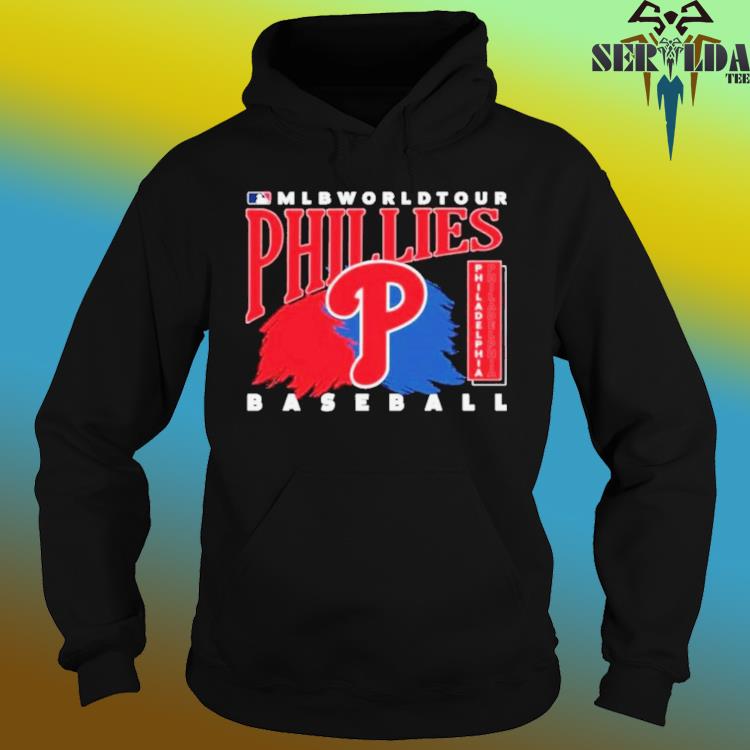 Official mlb world tour philadelphia phillies baseball logo 2023 shirt,  hoodie, sweater, long sleeve and tank top