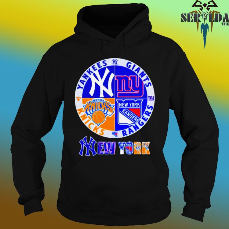 New York Yankees Giants Knicks Rangers Logo Shirt