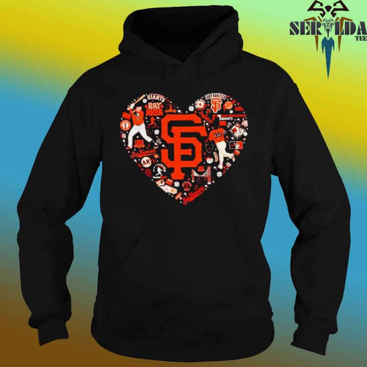 San Francisco Giants Icons Heart 2023 shirt, hoodie, sweater, long