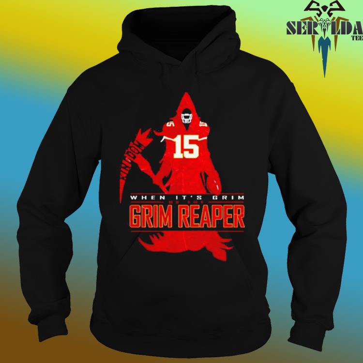 Kansas City Chiefs 15 Patrick Mahomes II Grim Reaper T-Shirt, hoodie,  sweater, long sleeve and tank top