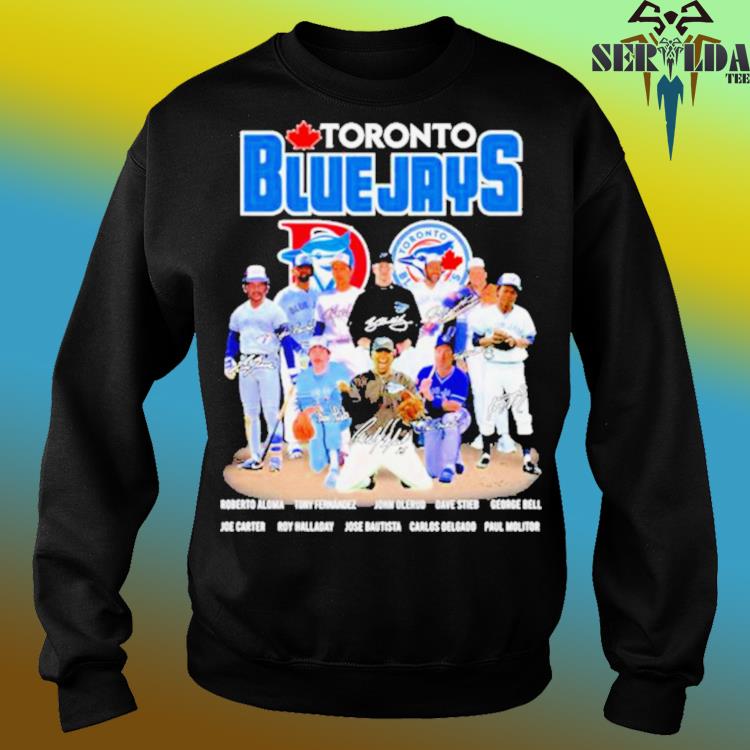 Original Toronto Blue Jays Make Me Happy You Not So Much Signatures T-shirt,Sweater,  Hoodie, And Long Sleeved, Ladies, Tank Top