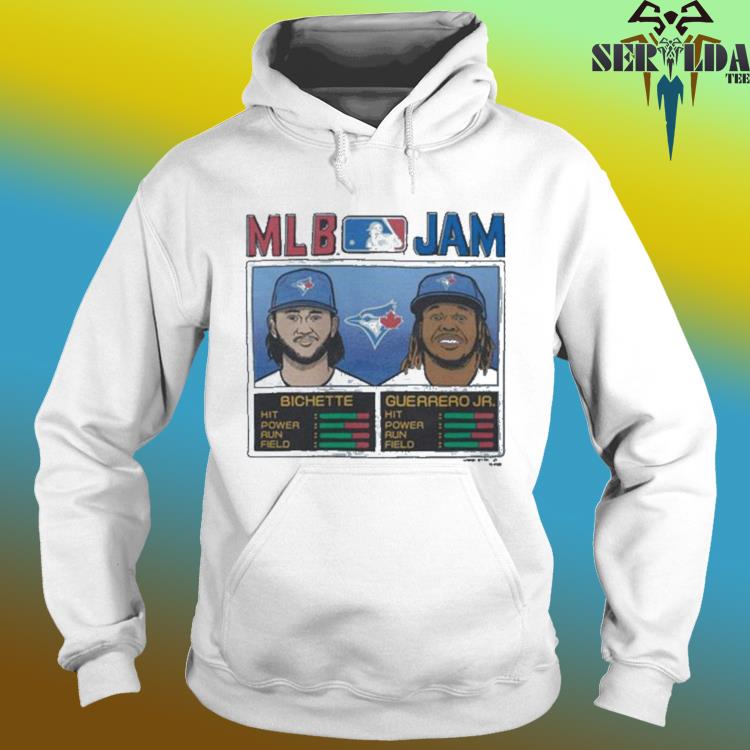 MLB Jam Toronto Blue Jays Bichette And Guerrero Jr Retro Shirt