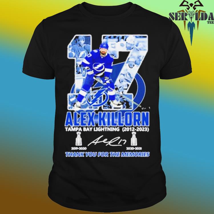 Official alex killorn tampa bay lightning 2012 – 2023 thank you