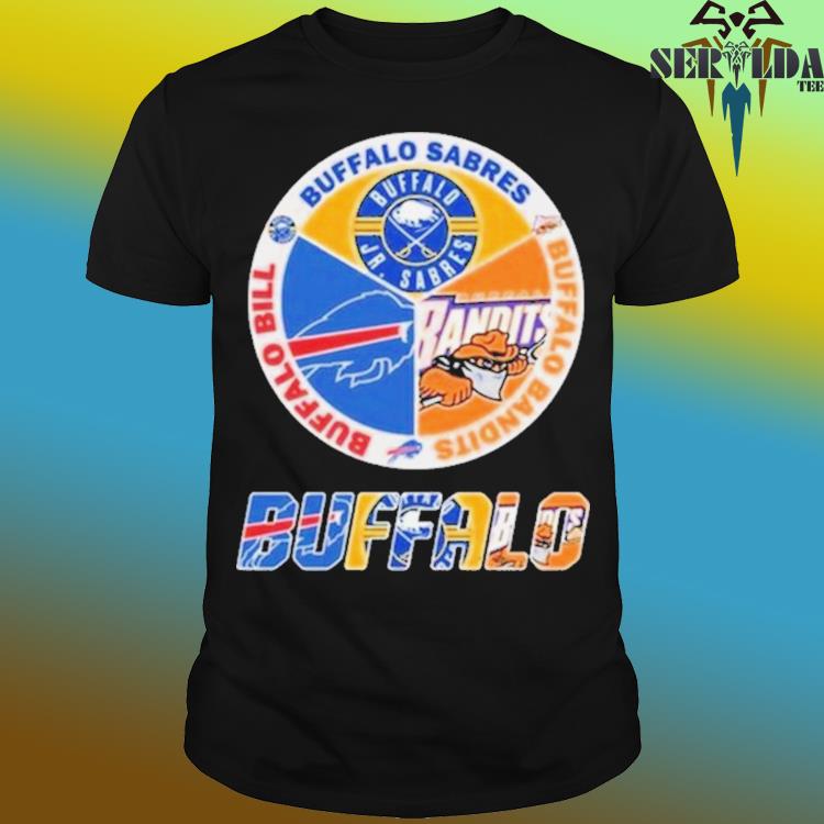 Buffalo Team Sport Buffalo Bills Buffalo Sabres 2023 T-shirt
