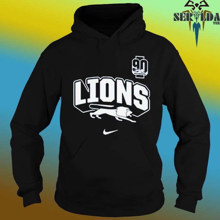 Official detroit lions nike youth 90th season shirt, hoodie