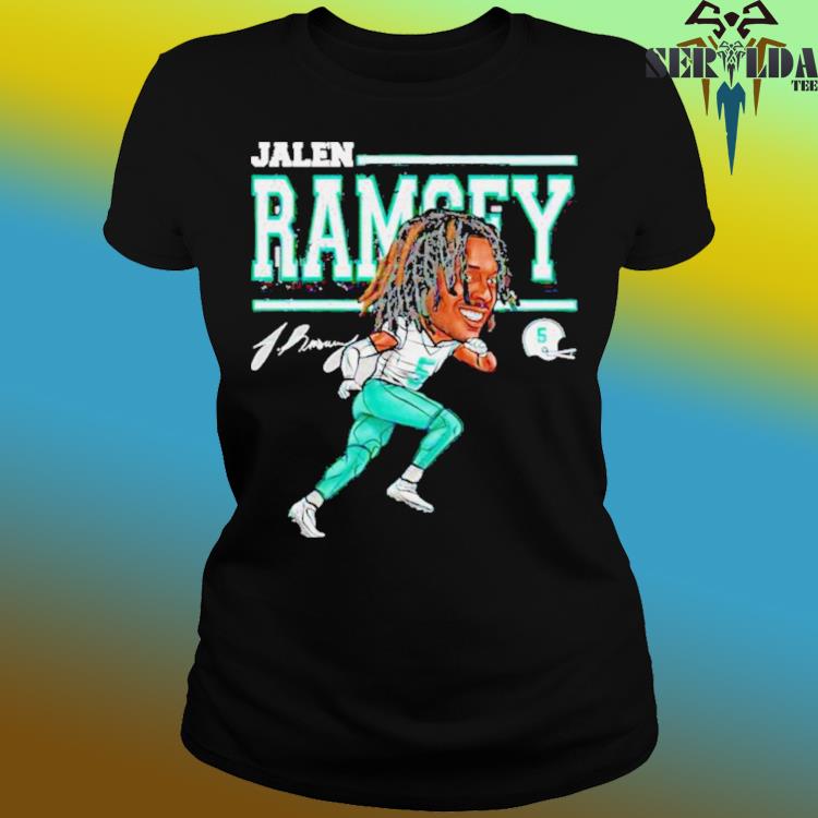 Official jalen ramsey miami cartoon signature shirt, hoodie, sweater, long  sleeve and tank top