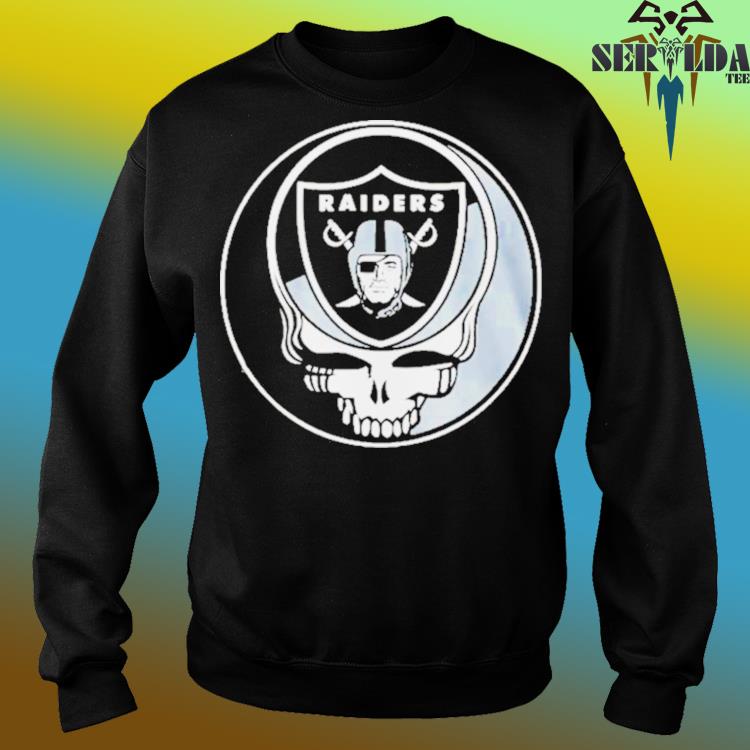 Oakland Raiders / Grateful Dead Custom Printed T-Shirt