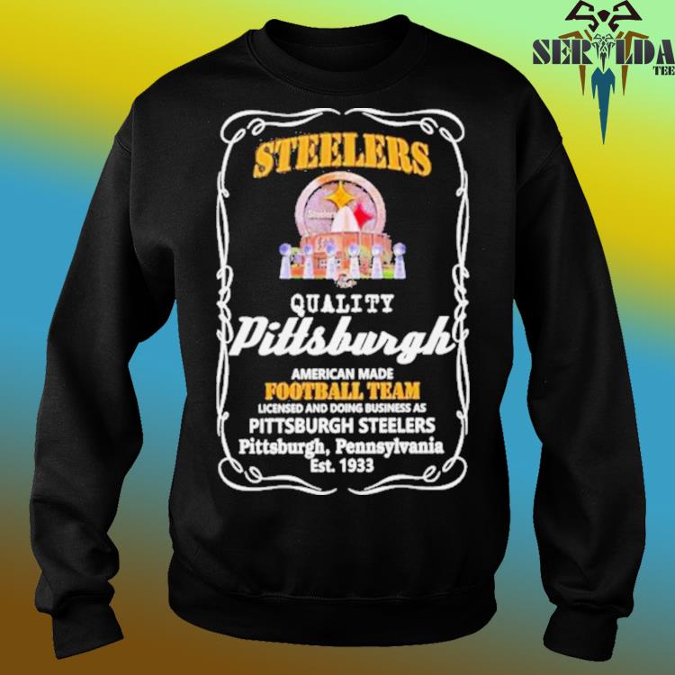 Vintage Pittsburgh Steelers Est 1933 Shirt, hoodie, sweater, long