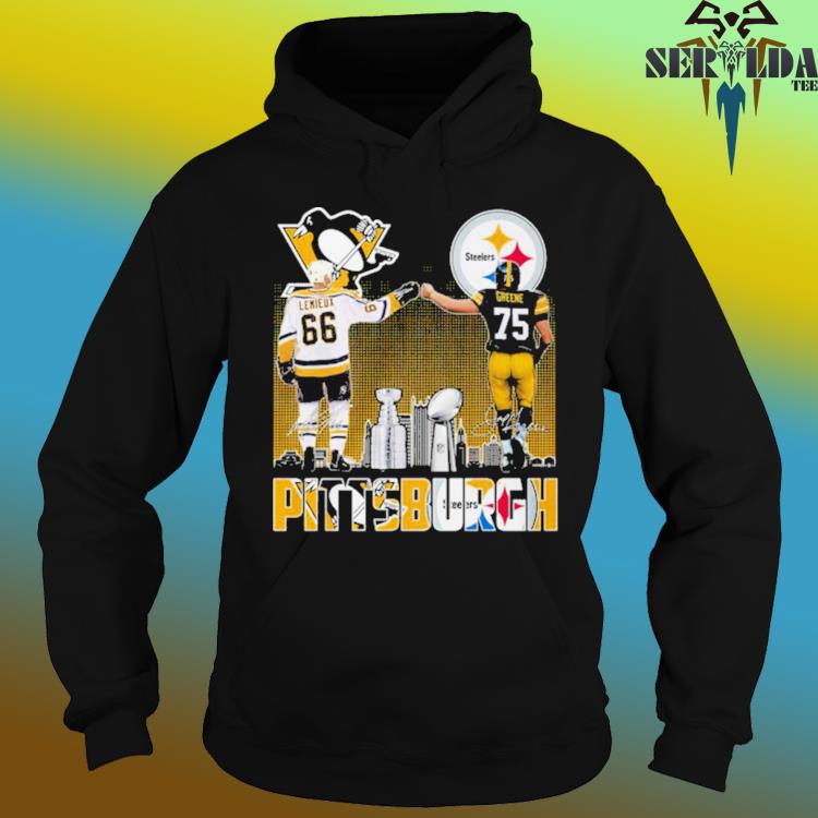 Official pittsburgh Penguins Lemieux And Steelers Greene City Champions  Shirt, hoodie, sweater, long sleeve and tank top