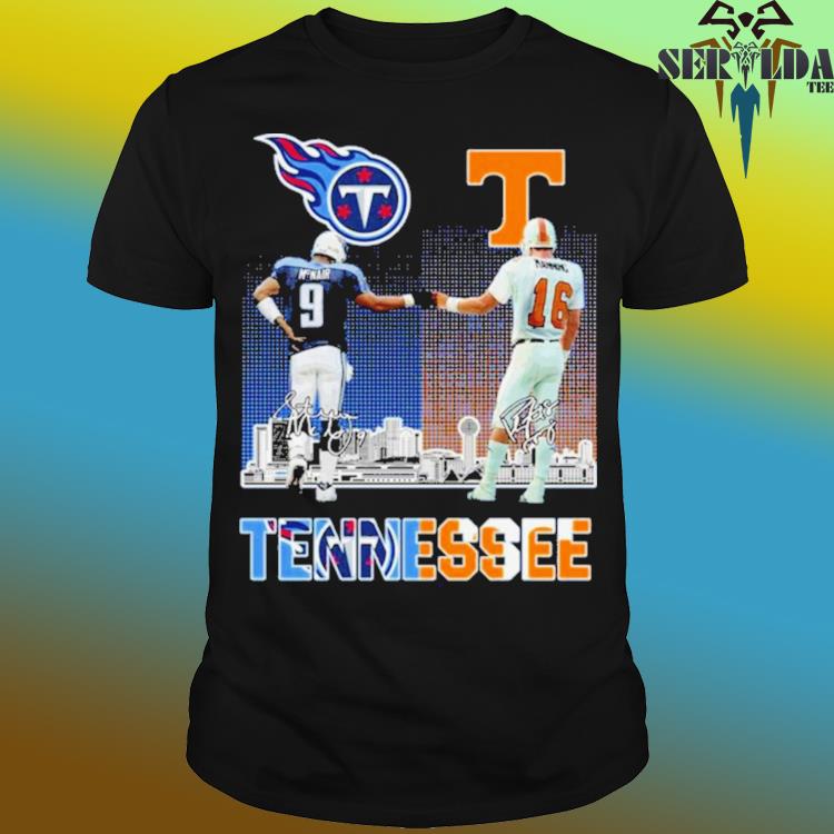 Tennessee Titans And Volunteers City Champion Signatures 2023 Shirt -  Limotees