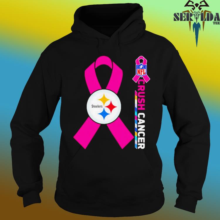 Pittsburgh Steelers NFL Crush Cancer shirt, hoodie, sweater, long