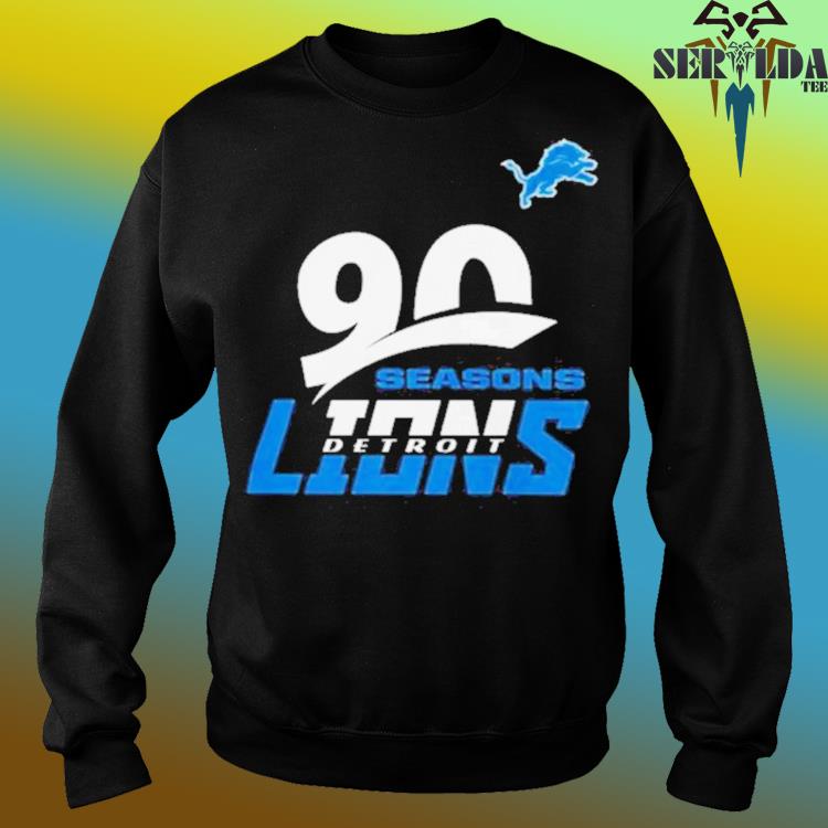 Detroit Lions 90th Seasons Collection Sweatshirt