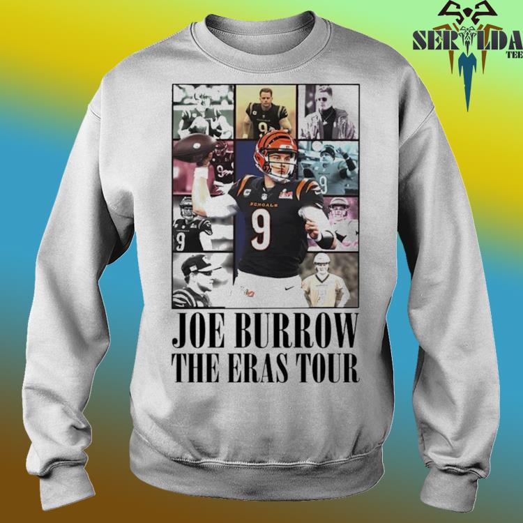 Official number 9 Joe burrow jersey number graphic T-shirt, hoodie,  sweater, long sleeve and tank top