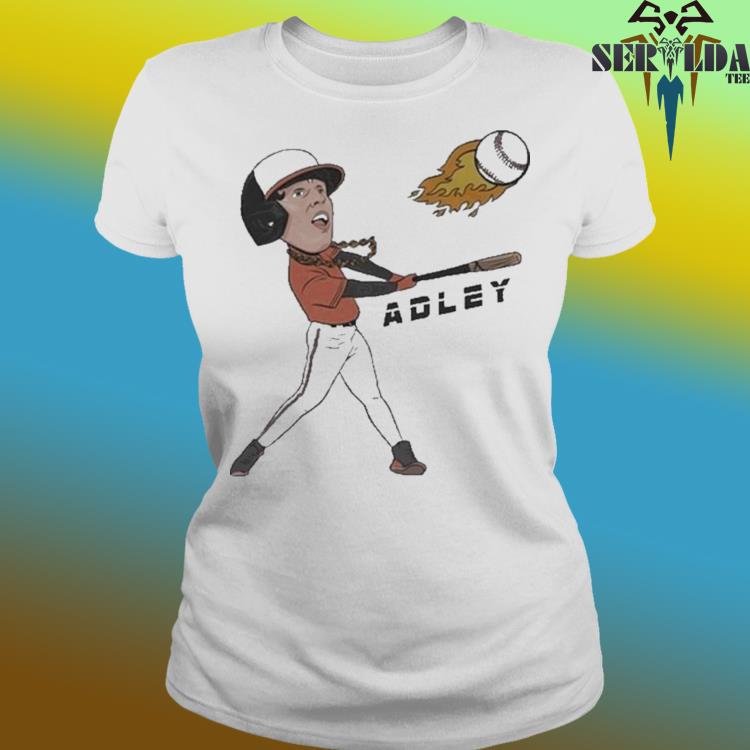 Adley Rutschman Adley Baseball Fire Shirt - Peanutstee