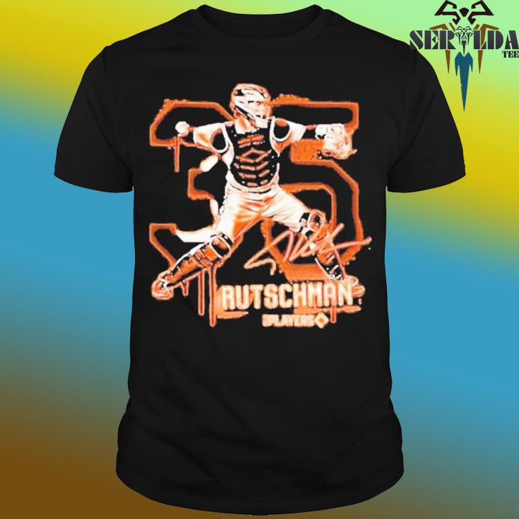 Adley Rutschman Baltimore Orioles Graffiti Player Graphic T-Shirt - Orange