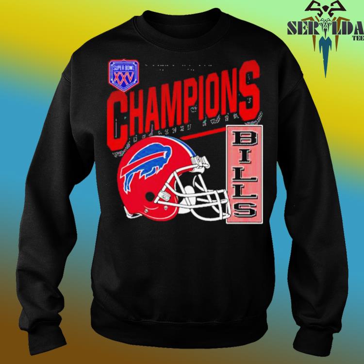 Official buffalo bills super bowl xxv champions bills 2023 shirt, hoodie,  sweater, long sleeve and tank top