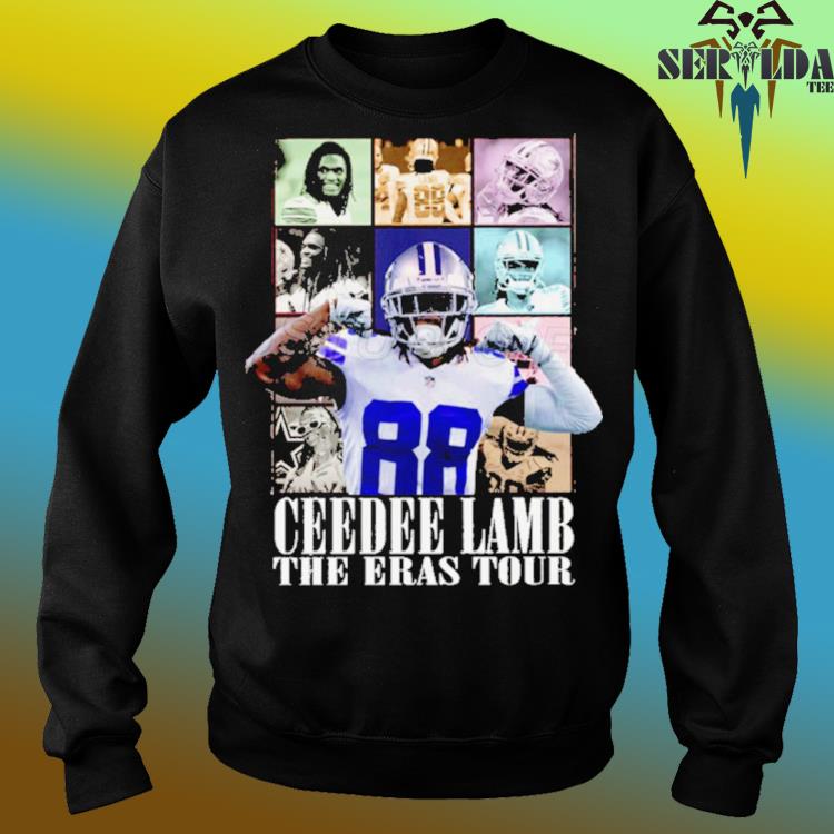 Ceedee Lamb Dallas Cowboys The Eras Tour 2023 Shirt, hoodie, sweater, long  sleeve and tank top