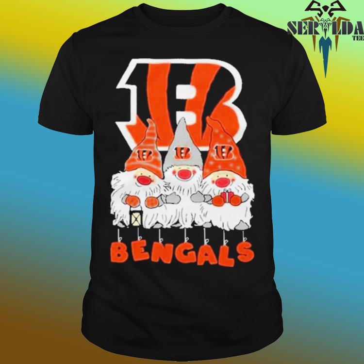 Happy Merry Christmas the Gnomes Cincinnati Bengals logo shirt, hoodie,  sweater, long sleeve and tank top