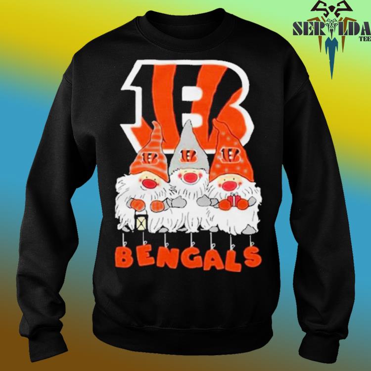 Happy Merry Christmas the Gnomes Cincinnati Bengals logo shirt, hoodie,  sweater, long sleeve and tank top