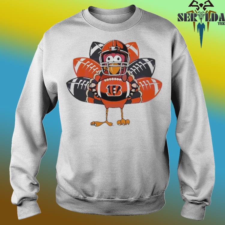 Cincinnati Bengals Turkey Thanksgiving 2023 t shirt, hoodie, longsleeve,  sweatshirt, v-neck tee