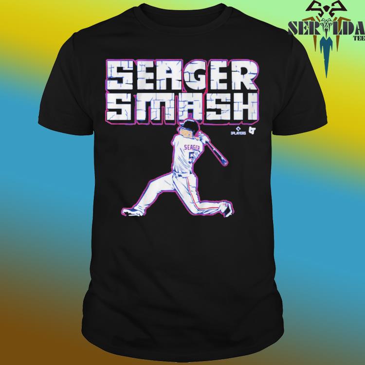 Corey Seager Smash Texas Baseball T-Shirt - Teeducks