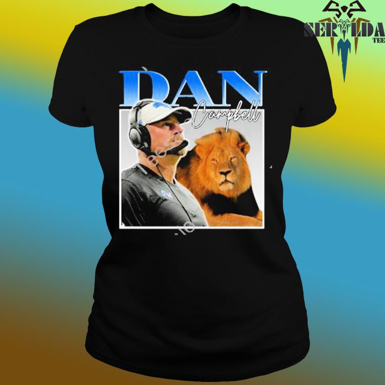 Design dan campbell detroit lions shirt, hoodie, sweatshirt for men and  women