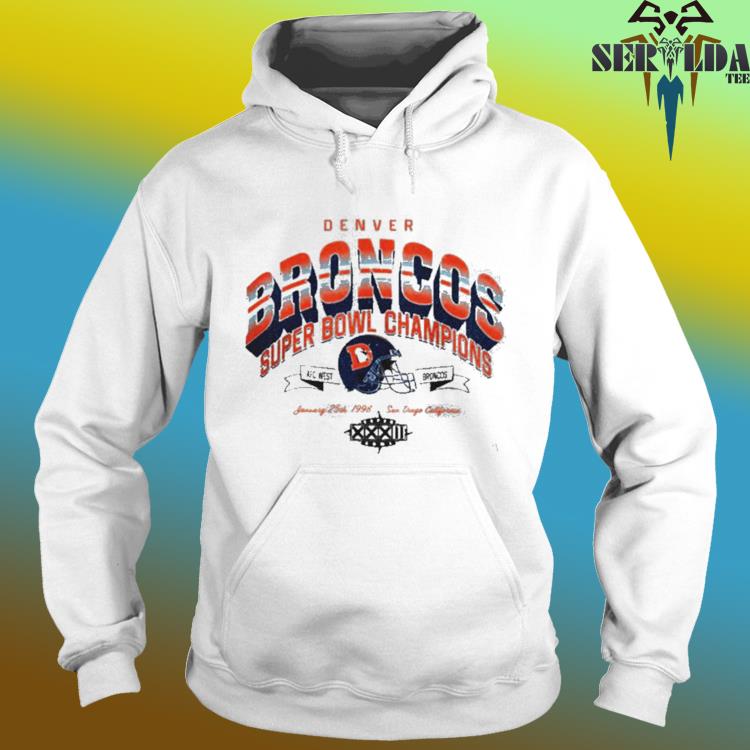 Denver Broncos Super Bowl Champions Crew Shirt - Peanutstee