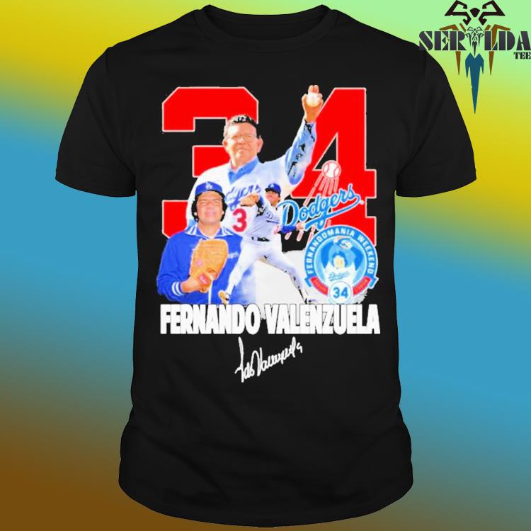 Fernando Valenzuela – Fernandomania Weekend Signature Shirt, hoodie,  longsleeve tee, sweater