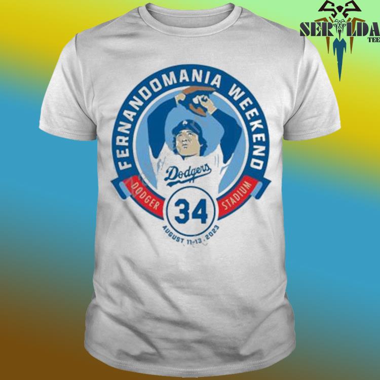 Official Los Angeles Dodgers Fernandomania Weekend 34 Shirt, hoodie,  sweater, long sleeve and tank top