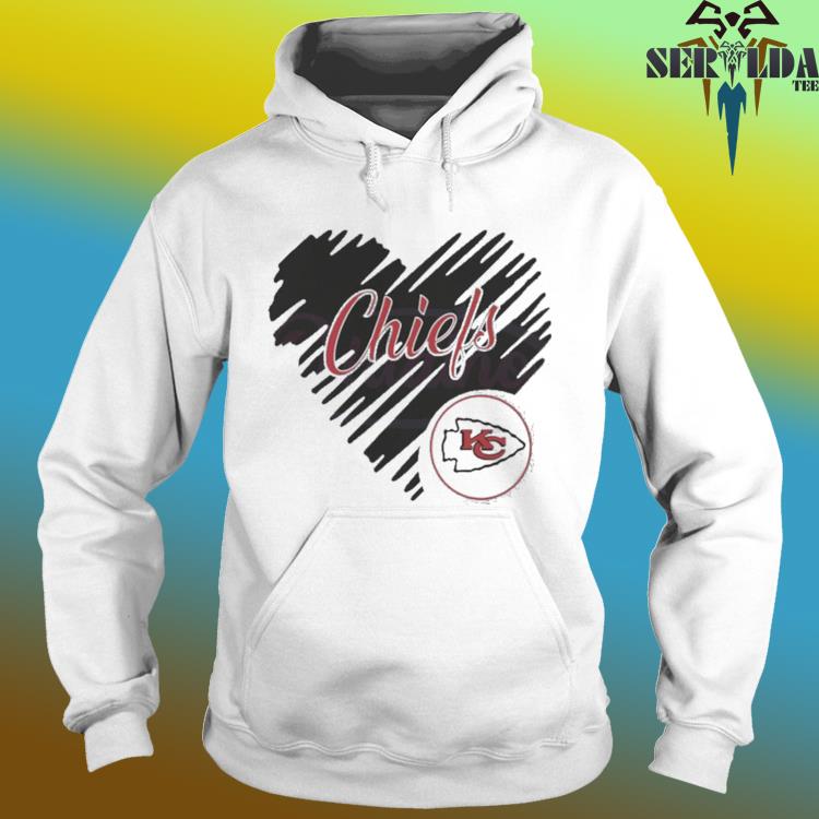 Heart Kansas City Chiefs NFL Logo Shirt, hoodie, sweater, long sleeve and  tank top