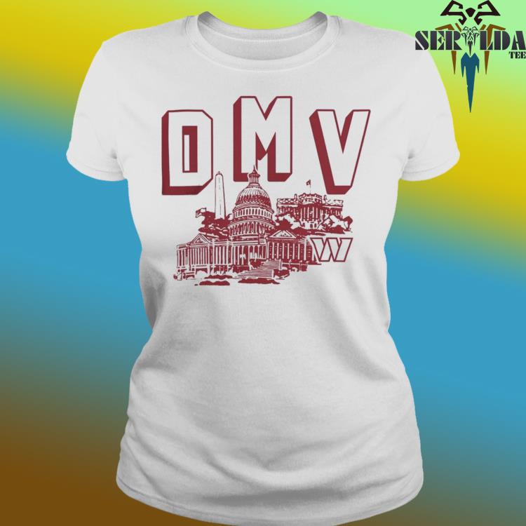 Official washington commanders dmv T-shirt, hoodie, sweater, long sleeve  and tank top