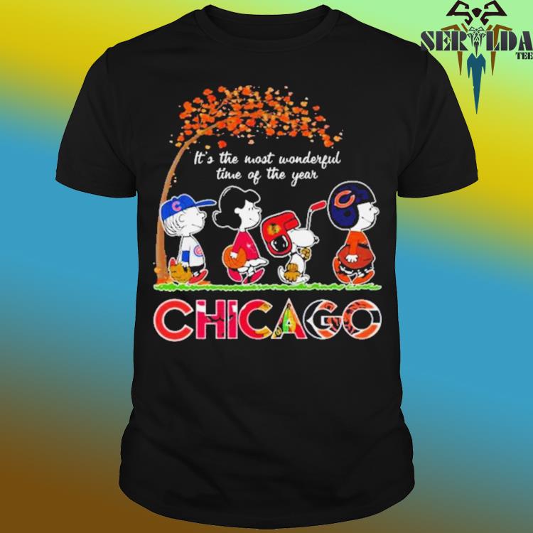 In The Most Wonderful Time Of The Year Chicago Bears shirt, hoodie,  sweater, long sleeve and tank top