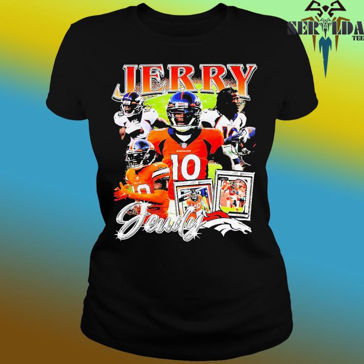 Jerry Jeudy Denver Broncos Vintage T Shirt, hoodie, sweater, long