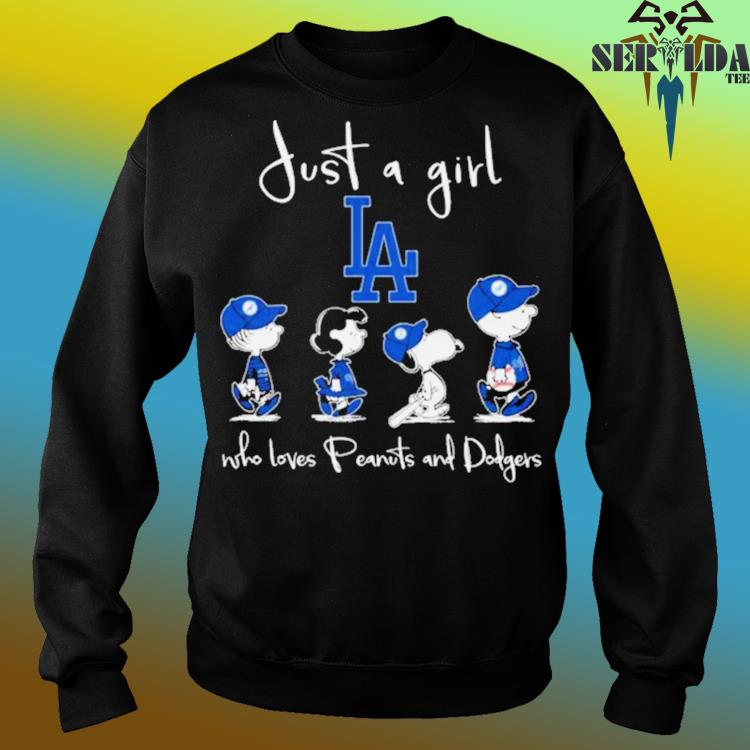 Official Just A Girl Who Loves Fall And Dodgers Shirt, hoodie