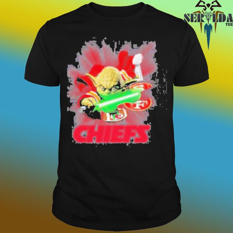 NEW Kansas City Chiefs Baby Yoda Unisex T-Shirt