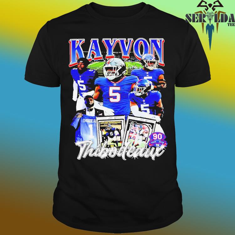 Kayvon Thibodeaux NY Giants 5 graphic shirt, hoodie, sweater and v