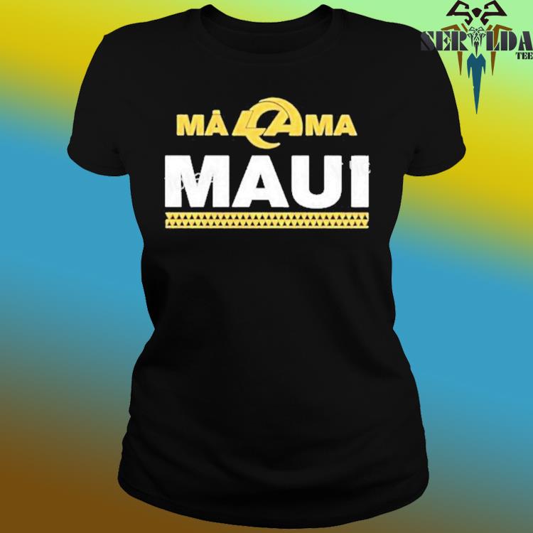 Los Angeles Rams Store Los Angeles Rams x Mãlama Maui Relief T