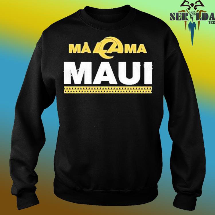 Los Angeles Rams Store Los Angeles Rams x Mãlama Maui Relief T