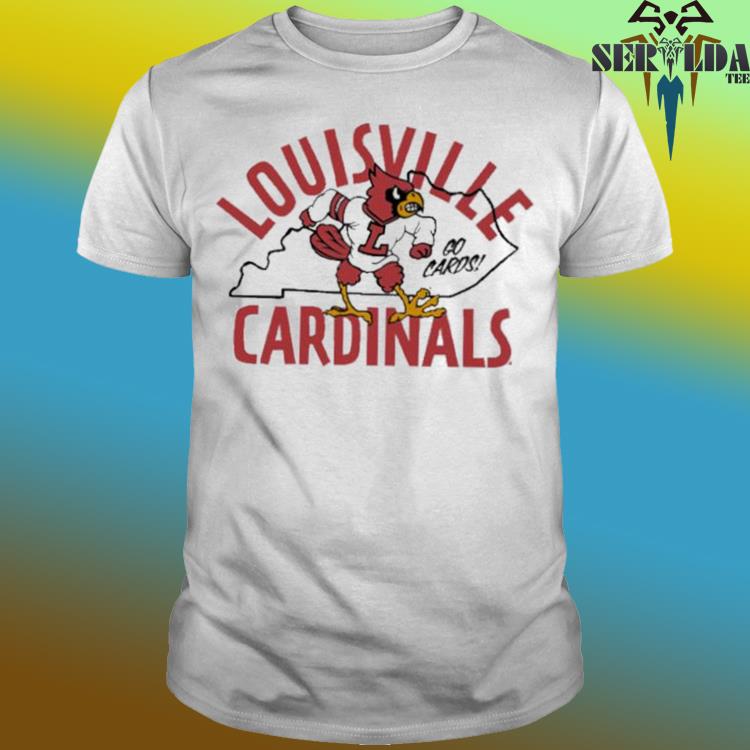 Louisville cardinals louie long sleeve shirt, hoodie, sweater, long sleeve  and tank top