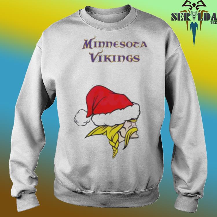 Minnesota Vikings Nfl Christmas Logo Shirt - High-Quality Printed